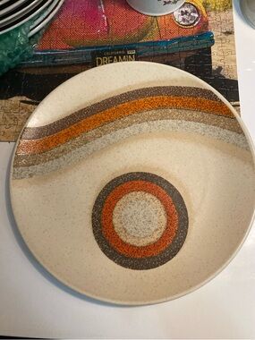 1970's Mikasa Indian Feast Rising Sun 10.5” plate /Wall Art